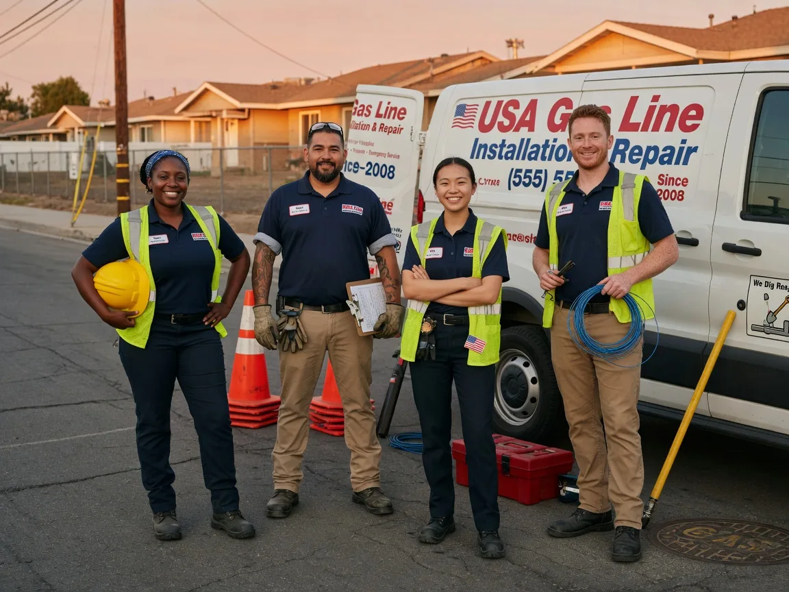 Gas Line Installation company in Circle Pines, MN